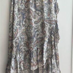 Multicolor Patterned Women's Skirt